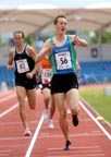 Steven Evison (City of Sheffield) wins the senior 800 metres, Northern Championships, Sport City, Manchester